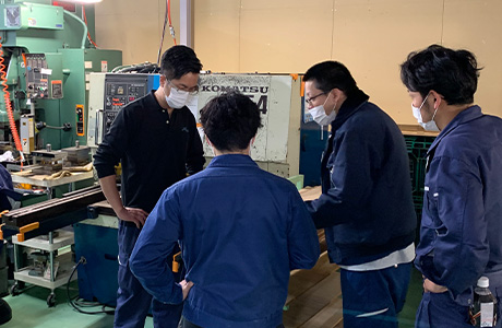 社内技術・設備の共有