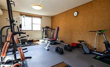 会社のトレーニングルーム